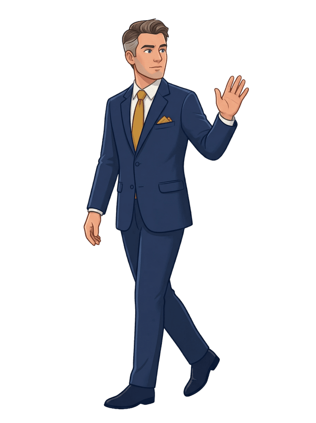Person walking away